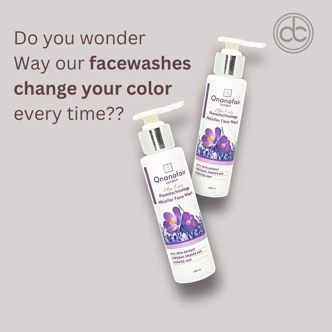 Qnanofair Nano-Encapsulated Lightening Agents Face Wash QNanofair