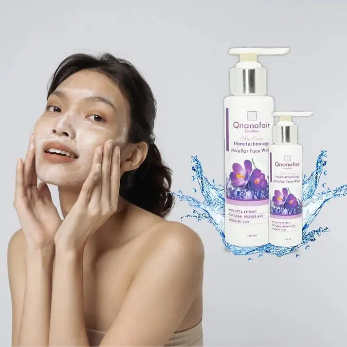 Qnanofair Nano-Encapsulated Lightening Agents Face Wash QNanofair