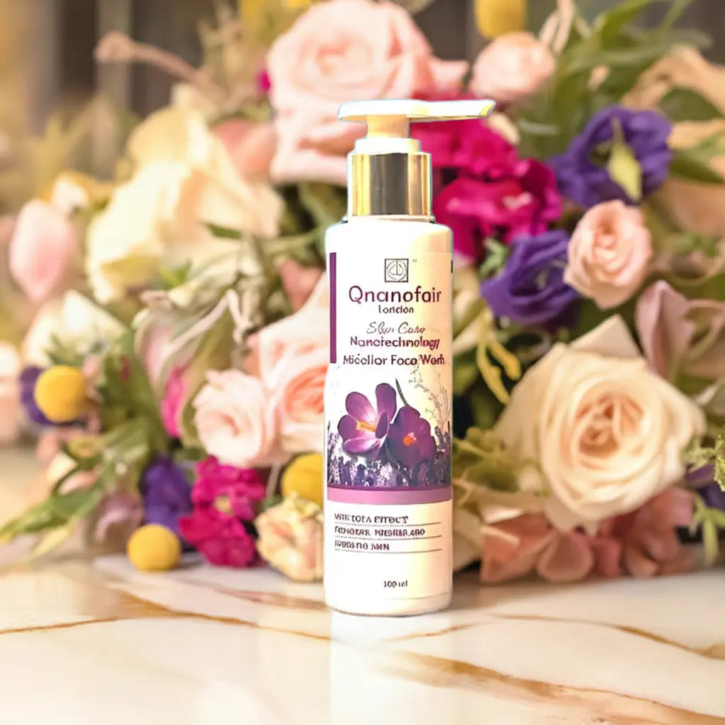 Qnanofair Nano-Encapsulated Lightening Agents Face Wash QNanofair